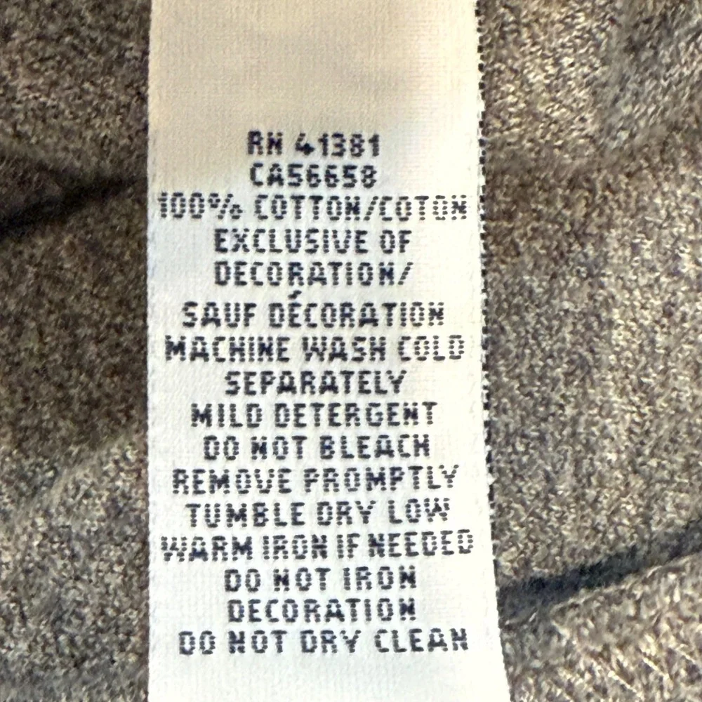 Polo Ralph Lauren Mens LT Tall Shawl Collar Button Pullover Sweatshirt Grey